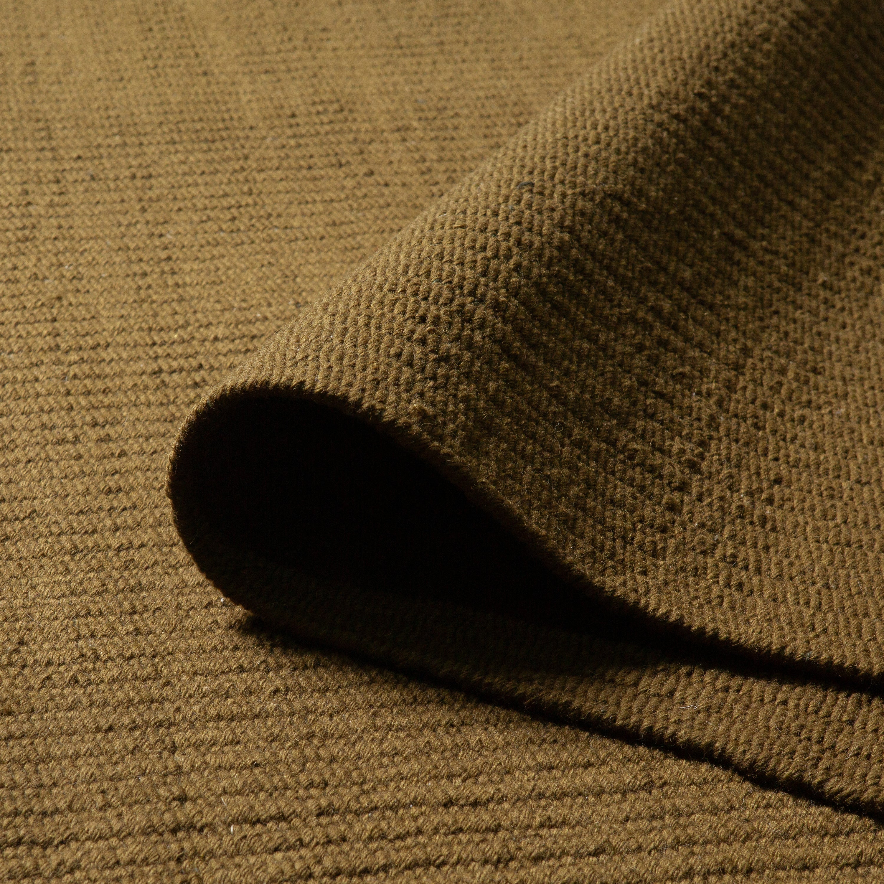 PEBBLE FLATWEAVE KHAKI