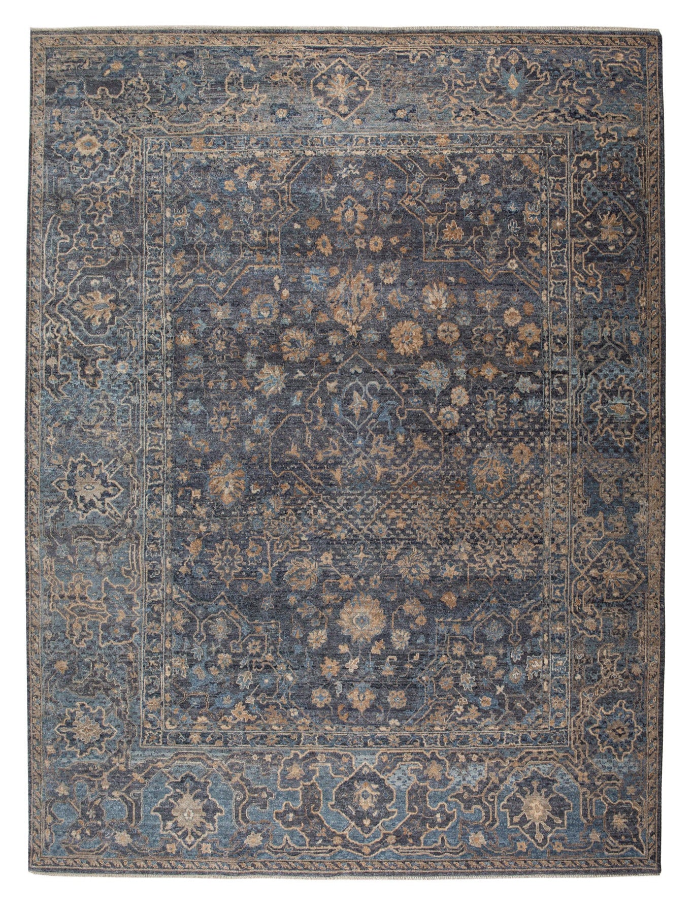 INDIA REVIVAL BLUE BLACK