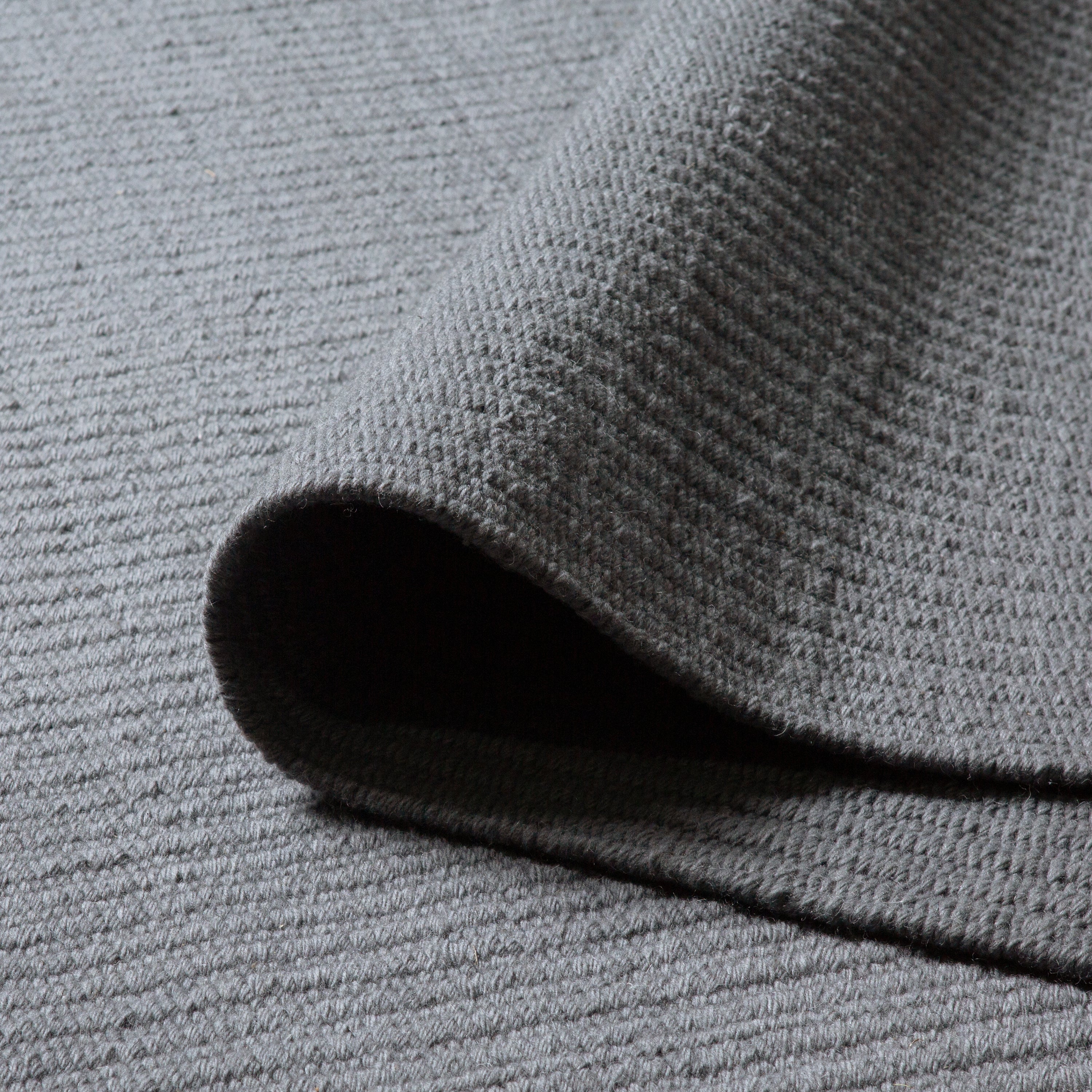 PEBBLE FLATWEAVE ANTHRACITE
