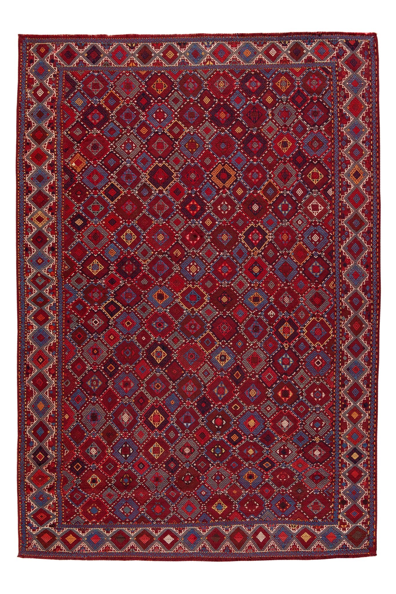 ANTIQUE CAUCASIAN VERNEH KILIM