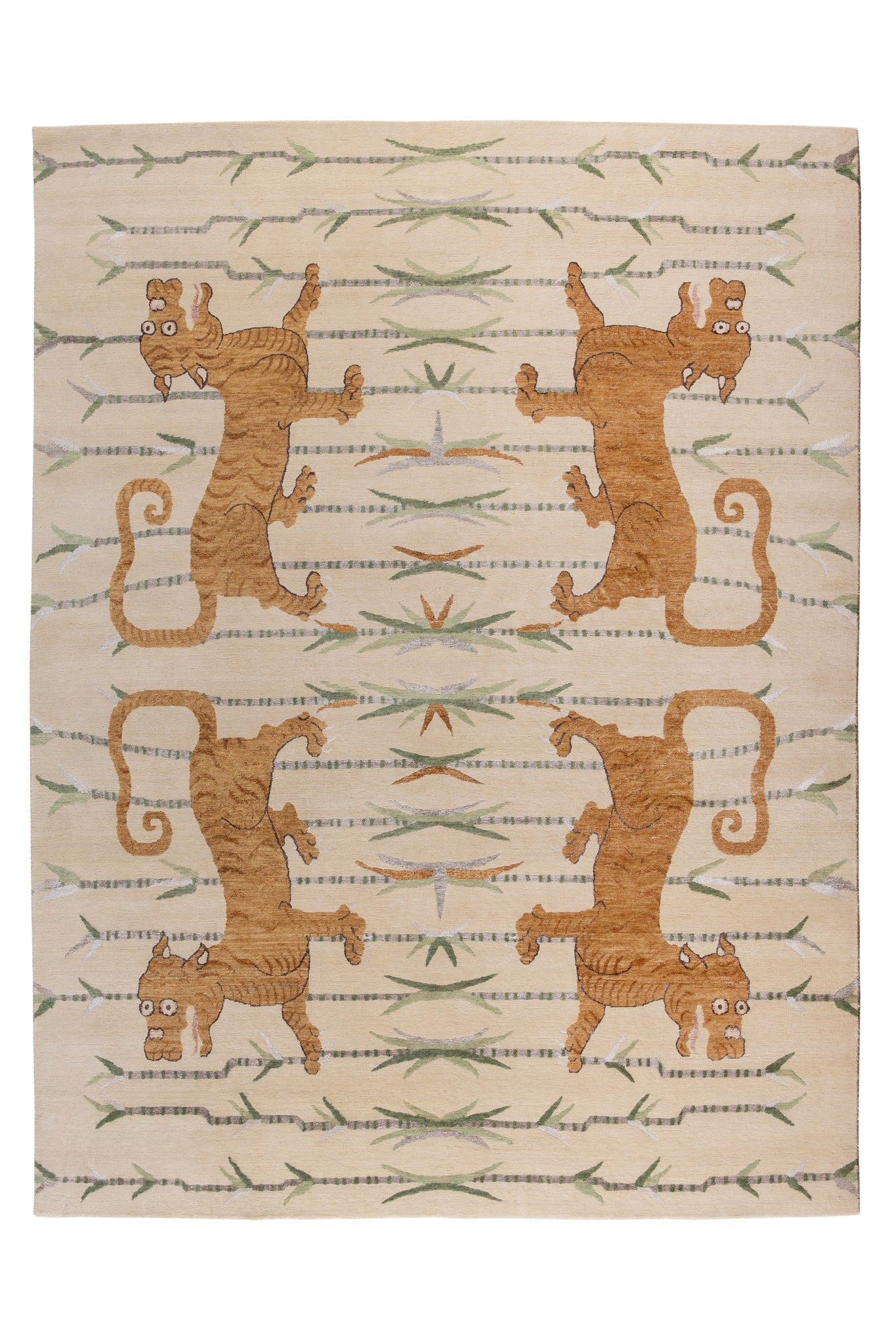 INDIAN TIBETAN TIGER RUG