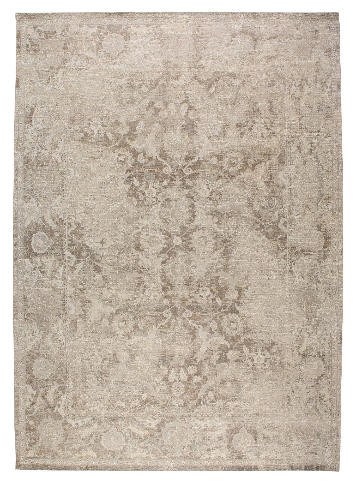 INDIA REVIVAL SILK ERASED TABRIZ