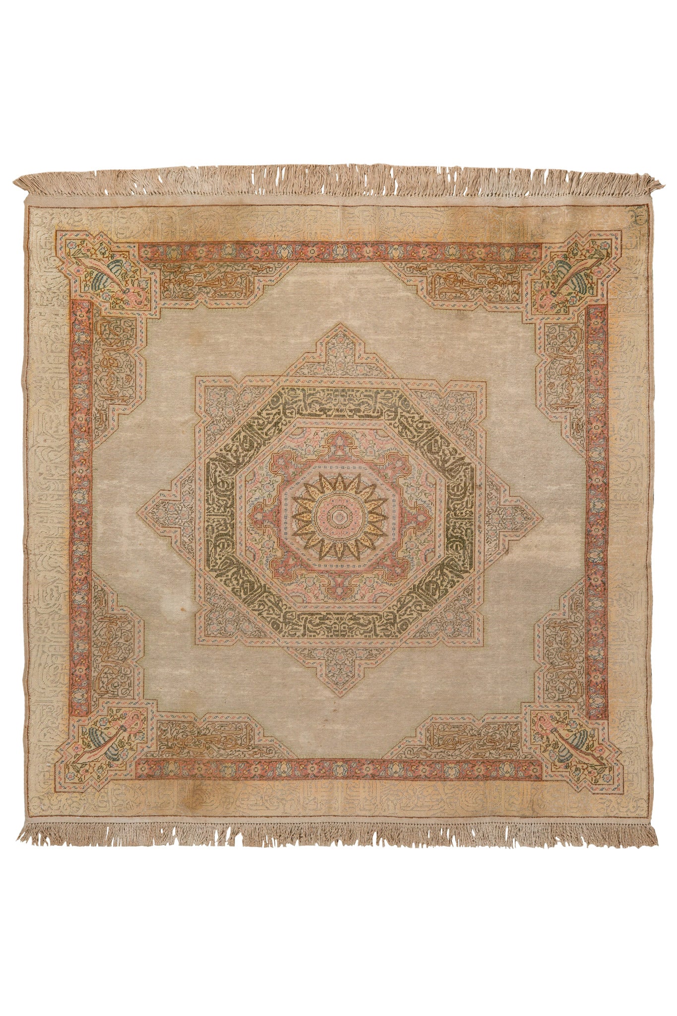 VINTAGE TURKISH HEREKE SILK