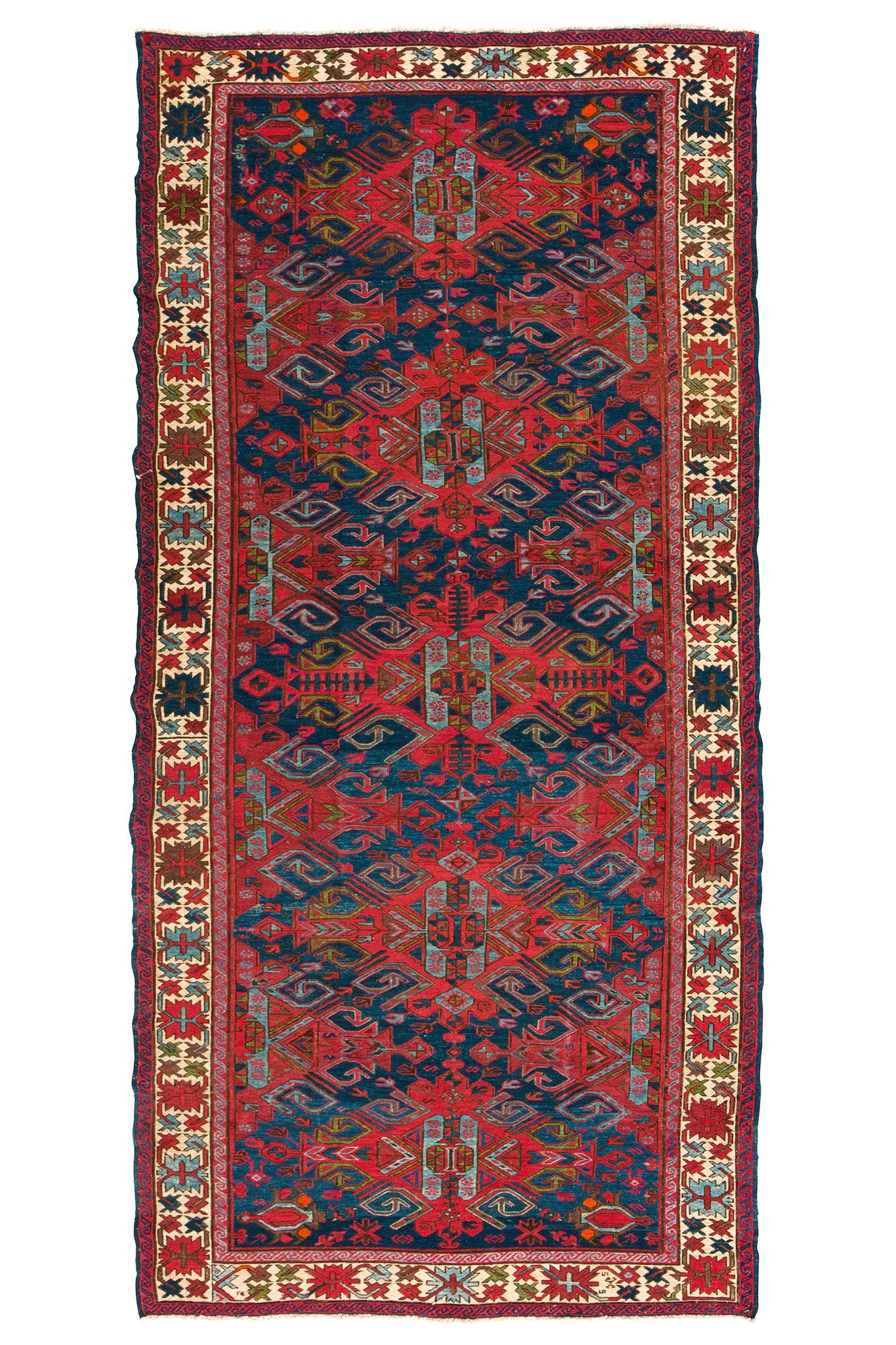 ANTIQUE CAUCASIAN SOUMAK C1950