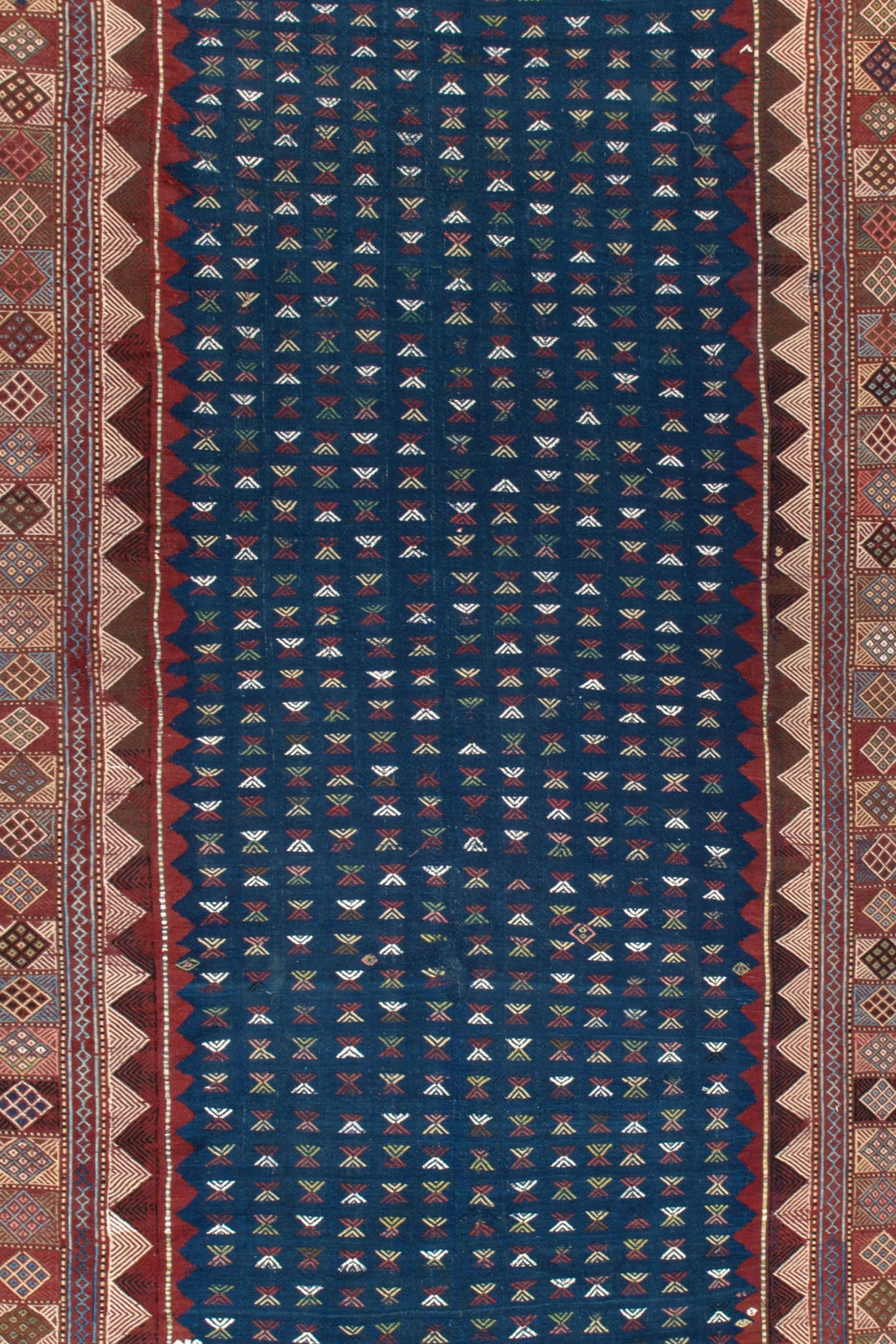 ANTIQUE CAUCASIAN VERNEH KILIM