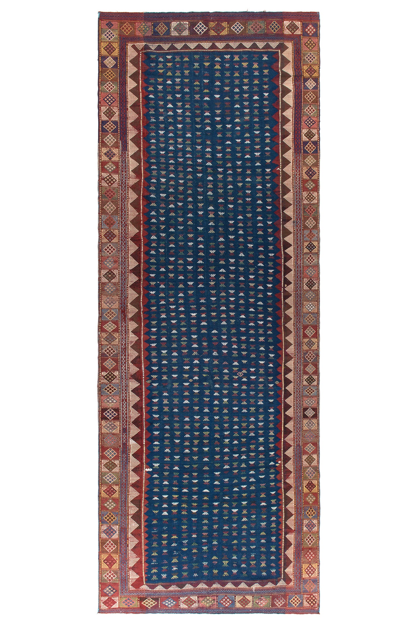 ANTIQUE CAUCASIAN VERNEH KILIM