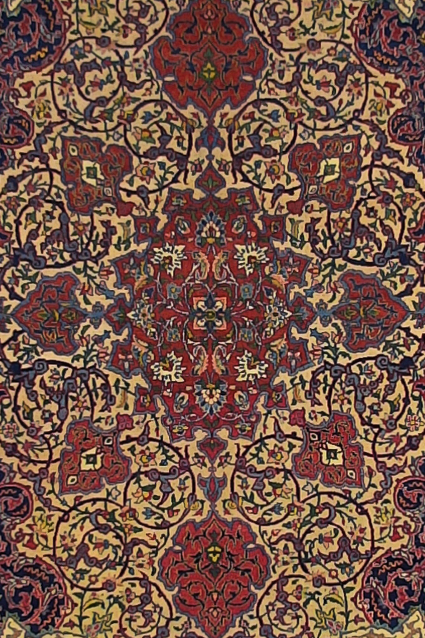 ANTIQUE PERSIAN ISFAHAN