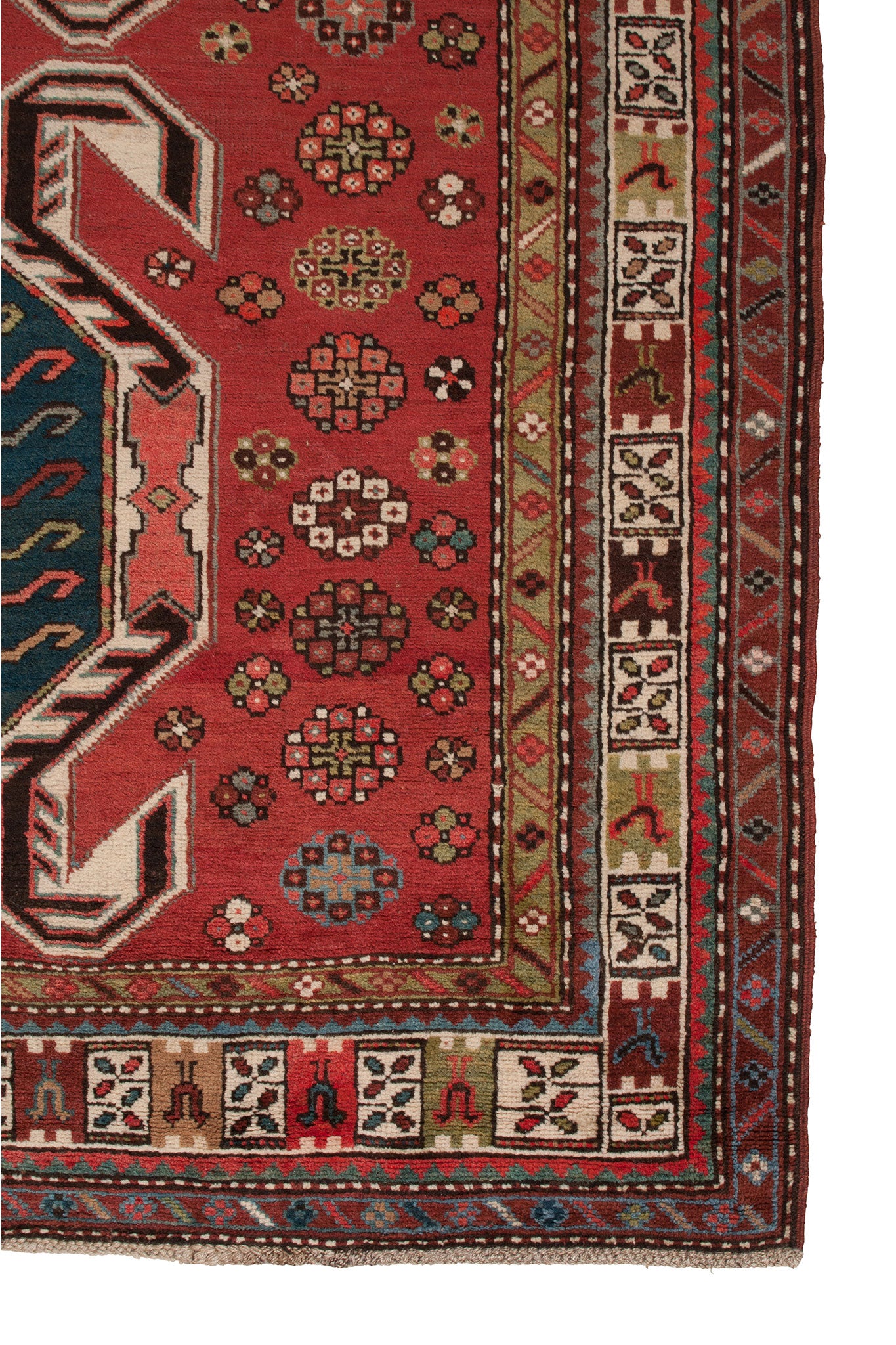 ANTIQUE CAUCASIAN FINE LENKORAN