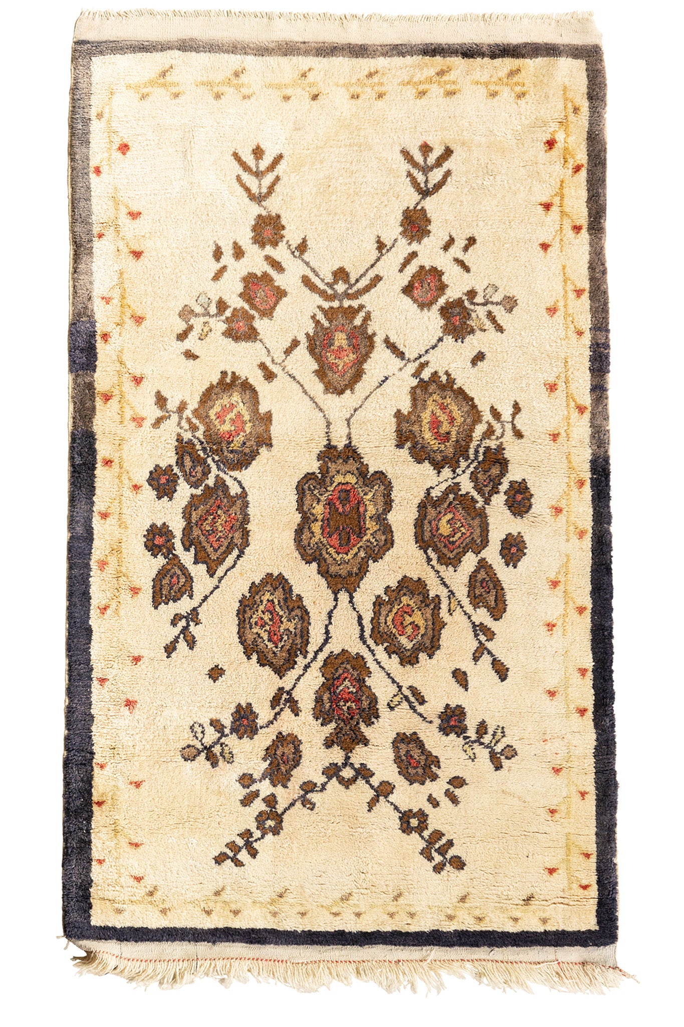 VINTAGE FLORAL TULU (ANGORA)